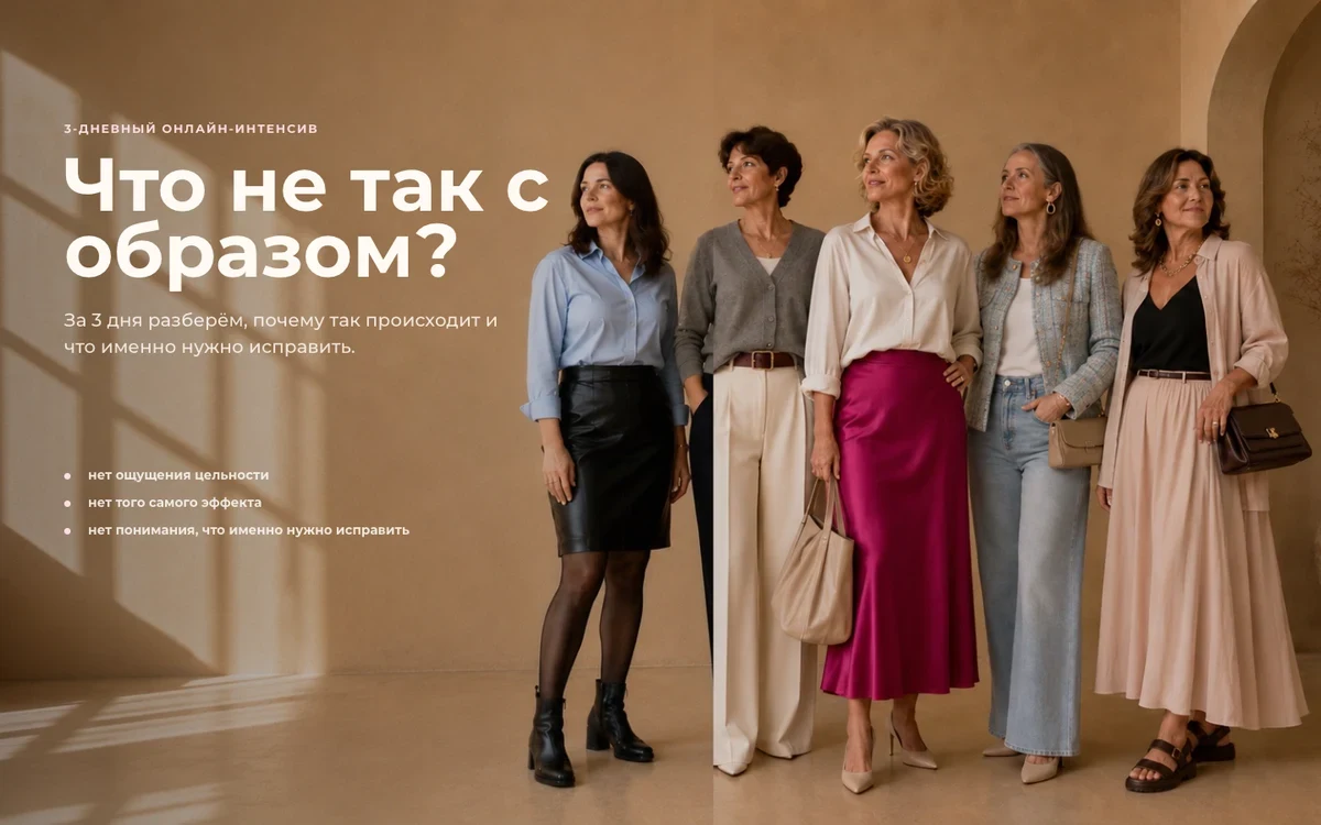 Обложка интенсива «Что не так с образом?»
